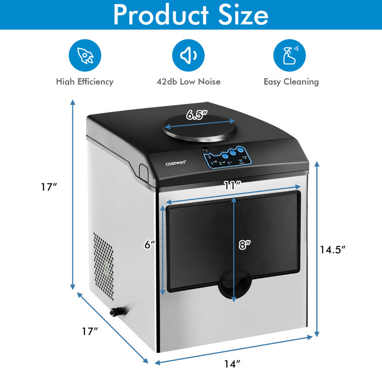 Costway commercial ice online cream machine